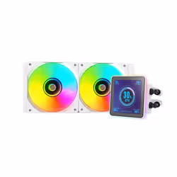 Mars Gaming ML-VISIONPRO240W Processore Raffreddatore di liquidi tutto in uno 12 cm Bianco 1 pz - Vista aggiuntiva 5