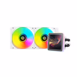 Mars Gaming ML-VISIONPRO240W Processore Raffreddatore di liquidi tutto in uno 12 cm Bianco 1 pz - Vista aggiuntiva 6