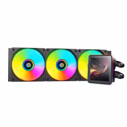 Mars Gaming ML-VISIONPRO360 Processore Raffreddatore di liquidi tutto in uno 12 cm Nero 1 pz - Vista aggiuntiva 6