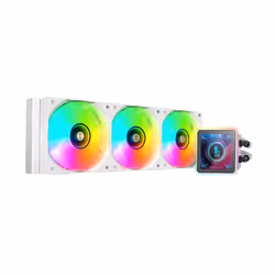 Mars Gaming ML-VISIONPRO360W Processore Raffreddatore di liquidi tutto in uno 12 cm Bianco 1 pz - Vista aggiuntiva 2