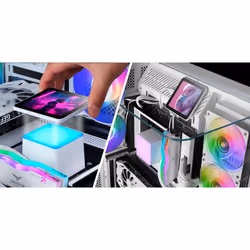Mars Gaming ML-VISIONPRO360W Processore Raffreddatore di liquidi tutto in uno 12 cm Bianco 1 pz - Vista aggiuntiva 7
