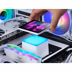 Mars Gaming ML-VISIONPRO360W Processore Raffreddatore di liquidi tutto in uno 12 cm Bianco 1 pz - Vista aggiuntiva 8
