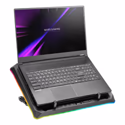 Mars Gaming MNBC-ULTRA base di raffreddamento per laptop 45,7 cm (18") 2400 Giri/min Nero - Vista aggiuntiva 4