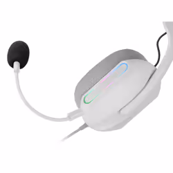 Mars Gaming MH-PROW Auricolare Cablato A Padiglione USB tipo A Bianco - Vista aggiuntiva 4