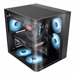 Mars Gaming MC-CURV Midi Tower Nero - Vista aggiuntiva 2
