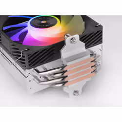 Mars Gaming MCPU-X4ARGB Processore Raffreddatore d'aria 12 cm Nero 1 pz - Vista aggiuntiva 5