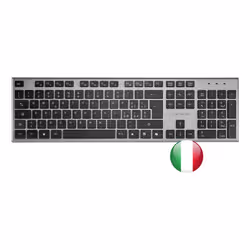 Tacens 6ZENITHIT tastiera Mouse incluso Casa/ufficio RF Wireless QWERTY Italiano Grigio - Vista aggiuntiva 4