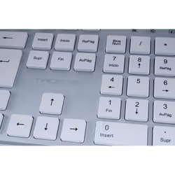 Tacens 6ZENITHWFR tastiera Mouse incluso Casa/ufficio RF Wireless AZERTY Francese Argento, Bianco - Vista aggiuntiva 6