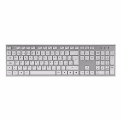Tacens 6ZENITHWFR tastiera Mouse incluso Casa/ufficio RF Wireless AZERTY Francese Argento, Bianco - Vista aggiuntiva 8