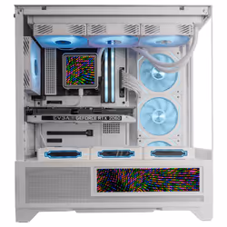 Mars Gaming MCLCDXW computer case Midi Tower Bianco - Vista aggiuntiva 8
