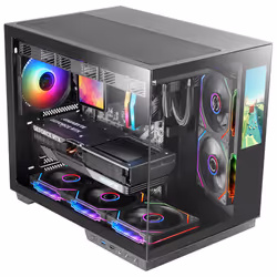 Mars Gaming MCMIRAGE computer case Midi Tower Nero - Vista aggiuntiva 2