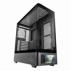 Mars Gaming MCLCDPRO computer case Midi Tower Nero - Vista aggiuntiva 3