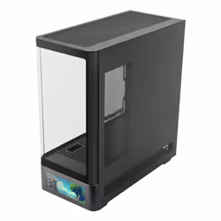 Mars Gaming MCLCDPRO computer case Midi Tower Nero - Vista aggiuntiva 4
