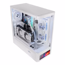 Mars Gaming MCLCDPROW computer case Midi Tower Bianco - Vista aggiuntiva 2