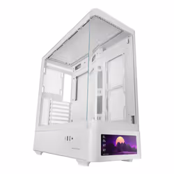 Mars Gaming MCLCDPROW computer case Midi Tower Bianco - Vista aggiuntiva 3