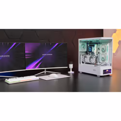 Mars Gaming MCLCDPROW computer case Midi Tower Bianco - Vista aggiuntiva 8