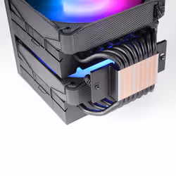 Mars Gaming MCPU-LCDPRO Processore Raffreddatore d'aria 12 cm Nero 1 pz - Vista aggiuntiva 5