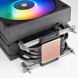 Mars Gaming MCPU-LCD Processore Raffreddatore d'aria 12 cm Nero 1 pz - Vista aggiuntiva 4