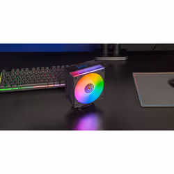 Mars Gaming MCPU-LCD Processore Raffreddatore d'aria 12 cm Nero 1 pz - Vista aggiuntiva 6