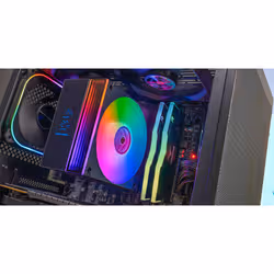 Mars Gaming MCPU-LCD Processore Raffreddatore d'aria 12 cm Nero 1 pz - Vista aggiuntiva 7