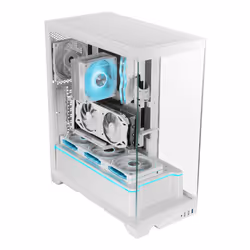 Mars Gaming MCPRISMAW computer case Midi Tower Bianco - Vista aggiuntiva 2