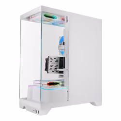 Mars Gaming MCPRISMAW computer case Midi Tower Bianco - Vista aggiuntiva 3