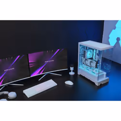 Mars Gaming MCPRISMAW computer case Midi Tower Bianco - Vista aggiuntiva 8