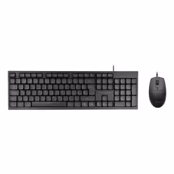 Tacens Anima ACP02FR tastiera Mouse incluso Casa/ufficio USB AZERTY Francese Nero - Vista aggiuntiva 2
