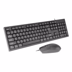 Tacens Anima ACP02FR tastiera Mouse incluso Casa/ufficio USB AZERTY Francese Nero - Vista aggiuntiva 3