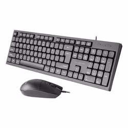 Tacens Anima ACP02FR tastiera Mouse incluso Casa/ufficio USB AZERTY Francese Nero - Vista aggiuntiva 4