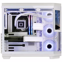 Mars Gaming MC3TCORELCDW computer case Midi Tower Bianco - Vista aggiuntiva 2
