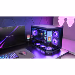 Mars Gaming MC3TCORELCDM computer case Mini Tower Nero - Vista aggiuntiva 8