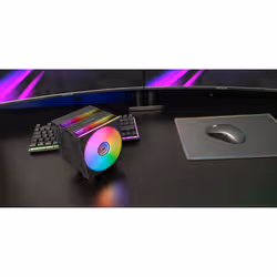 Mars Gaming MCPU-X26 Processore Raffreddatore d'aria 12 cm Nero 1 pz - Vista aggiuntiva 7