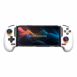 Mars Gaming MGPXPRO Bianco Bluetooth/USB Gamepad Analogico/Digitale Android, PC, PlayStation 4, Nintendo Switch 2 - Vista aggiuntiva 3
