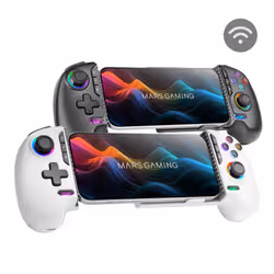 Mars Gaming MGPXPRO Bianco Bluetooth/USB Gamepad Analogico/Digitale Android, PC, PlayStation 4, Nintendo Switch 2 - Vista aggiuntiva 6