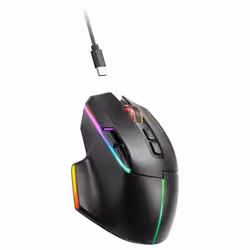 Mars Gaming MMWVECTOR mouse Mano destra RF Wireless + Bluetooth + USB Type-A Ottico 12000 DPI - Vista aggiuntiva 5