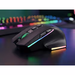Mars Gaming MMWVECTOR mouse Mano destra RF Wireless + Bluetooth + USB Type-A Ottico 12000 DPI - Vista aggiuntiva 8