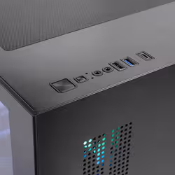 Mars Gaming MCVIEW3 computer case Mini Tower Nero - Vista aggiuntiva 5