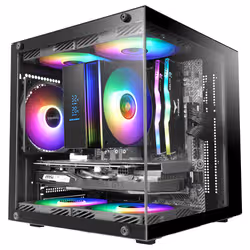 Mars Gaming MC-CUBE computer case Mini Tower Nero - Vista aggiuntiva 2