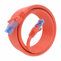 AISENS A135-0794 cavo di rete Rosso 5 m Cat6 U/UTP (UTP)