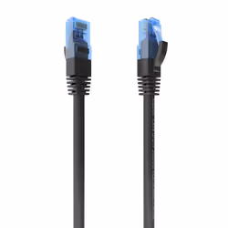 AISENS A135-0842, 0,75 m, Cat6, U/UTP (UTP), RJ-45, RJ-45, Nero