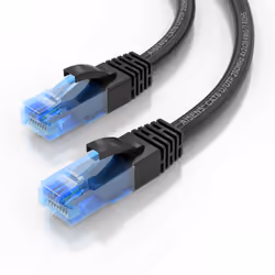 AISENS A135-0842 cavo di rete Nero 0,75 m Cat6 U/UTP (UTP)