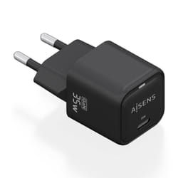 AISENS ASCH-35W1P023-BK Caricabatterie per dispositivi mobili Universale Nero AC Ricarica rapida Interno