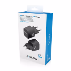 AISENS ASCH-35W1P023-BK Caricabatterie per dispositivi mobili Universale Nero AC Ricarica rapida Interno - Vista aggiuntiva 6