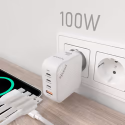 AISENS ASCH-100W4P028-W Caricabatterie per dispositivi mobili Universale Bianco AC Ricarica rapida Interno - Vista aggiuntiva 5