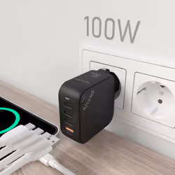 AISENS ASCH-100W4P029-BK Caricabatterie per dispositivi mobili Universale Nero AC Ricarica rapida Interno - Vista aggiuntiva 5