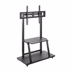 AISENS FT100E-231, 94 cm (37"), 2,54 m (100"), 200 x 200 mm, 800 x 600 mm, Acciaio, Nero
