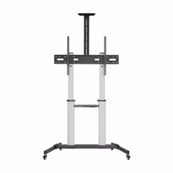 AISENS FT100TE-259 Supporto TV a parete 2,54 m (100") Nero, Argento - Vista aggiuntiva 2