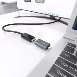 AISENS A109-0862 adattatore per inversione del genere dei cavi HDMI A USB C Grigio - Vista aggiuntiva 4