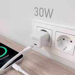 AISENS ASCH-30W1P035-W Caricabatterie per dispositivi mobili Universale Bianco AC Ricarica rapida Interno - Vista aggiuntiva 5